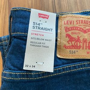 Levi’s 514 straight stretch 32x34